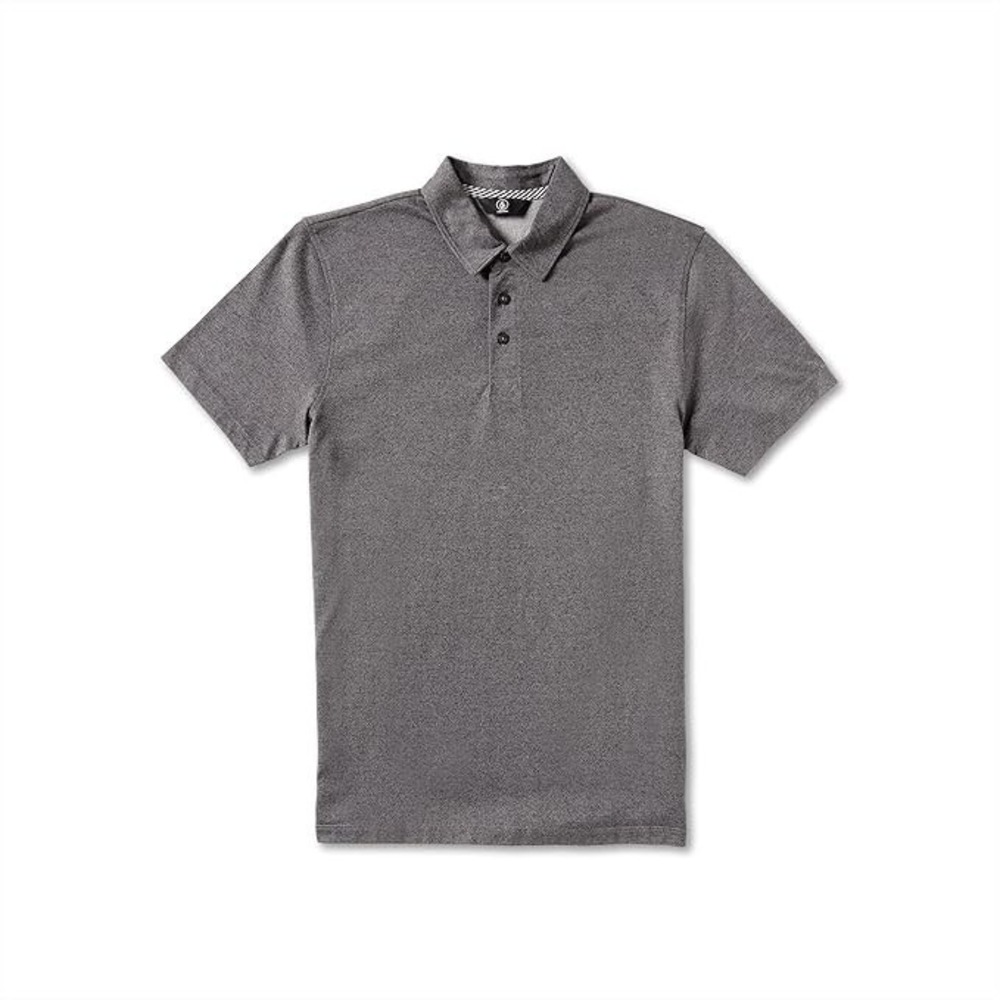 Volcom Men's Wowzer Polo Gray (Large)